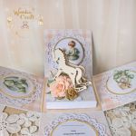 Exploding box chrzest "PeachBaby" GOTOWY - 