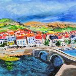 Tryptyk,  Wyspa Pag,  24x30x1 cm. - 