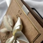 Urodzinowa elegancka kartka w pudełku - 