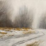 Zima 2-praca formatu 18x24 cm  - 