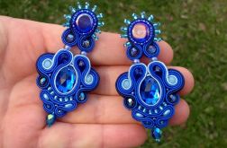 Kolczyki Chabrowe wkrętki