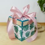 Tropikalny box slubny - boho