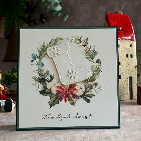 Personalizowana kartka bożonarodzeniowa BN22F