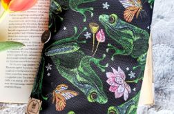 Etui na książkę: żaba