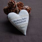 Kochanej Babci i Dziadkowi - serce rustykalne - 