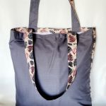 Torba na zakupy: jesienne szyszki - 