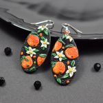 Kolczyki "pomarańcze" - kolczyki pomarańcze