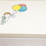 Chłopiec balony 30x20 kufer Chrzest/Roczek - null