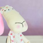 lalka lala przytulanka zabawka owieczka Rose - Dbałość o szczegóły wykonania to podstawa:)