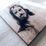 Obraz w Drewnie - Jezus - 