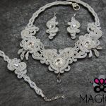 Komplet ślubny sutasz Swarovski - 