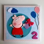 Kartka na urodziny Świnka Peppa - 