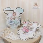 Kartka body na chrzest "MintCandyBoy" GOTOWA - 