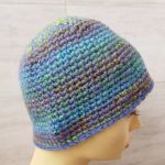 Kolorowa czapka dokerka, Unisex - czapka beanie