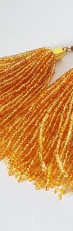 Kolczyki Frędzle Hot Gold kol22-7
