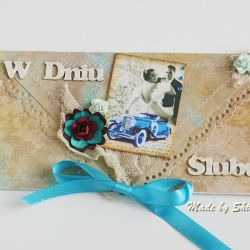 Kopertówka ślubna- turkusowa arystokracja'