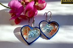 Light - kolczyki z żywicy