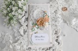 Ślubna kartka DL w pudełku 72