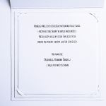 Kartka komunijna ręcznie robiona elegancka - Personalizowana kartka komunijna z życzeniami