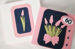 Kartka URODZINOWA z hiacyntami