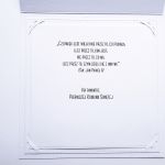 Kartka na Komunię niebieska pamiątka handmade - Pamiątka Komunii z wyjątkowymi życzeniami