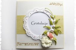 GRATULACJE - kartka gratulacyjna