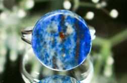 Pierścionek lapis lazuli