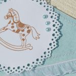 Kopertówka z okazji narodzin- konik na biegunach - 