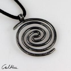 Spirala - srebrny wisiorek (2109-22)