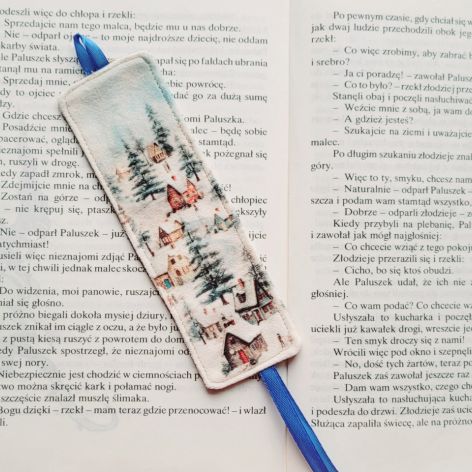 Zakładka do książki: zima 4